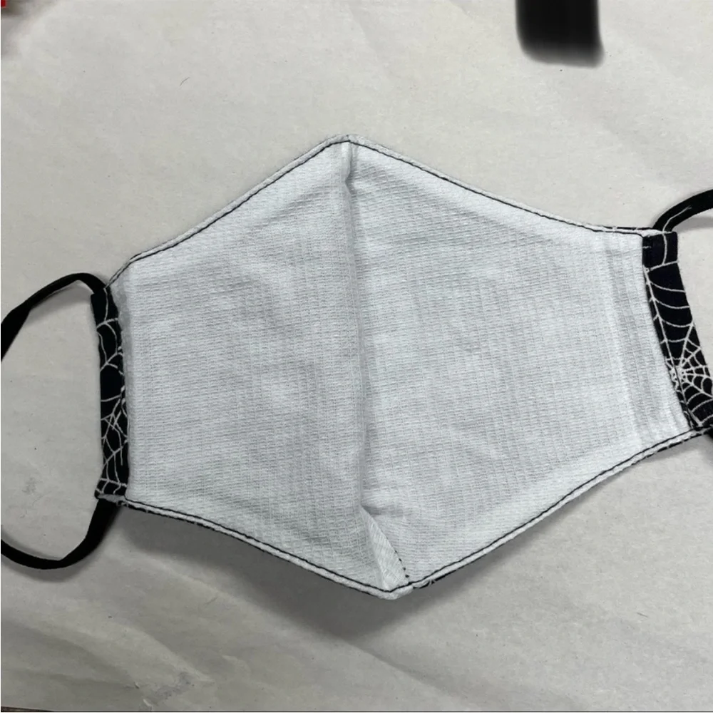 Claire’s Child Spiderweb Cloth Face Mask Medium/Large Ages 6-12 yrs